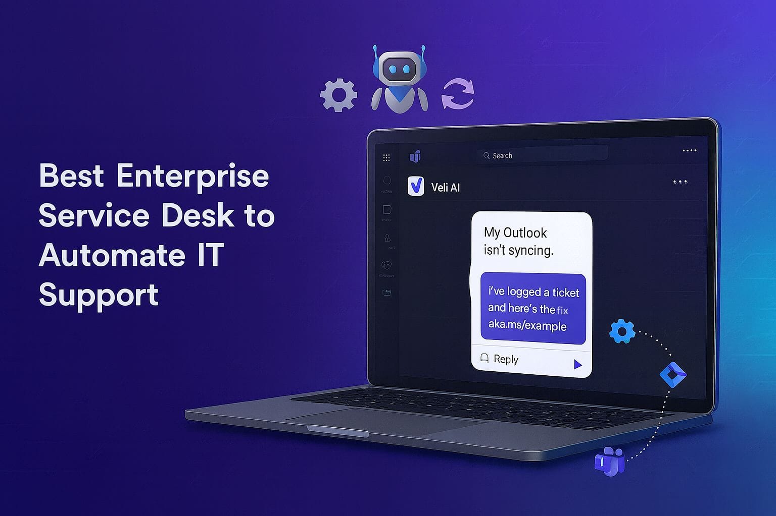 Velixa.ai - AI-powered enterprise service desk for faster, automated IT support in Microsoft Teams